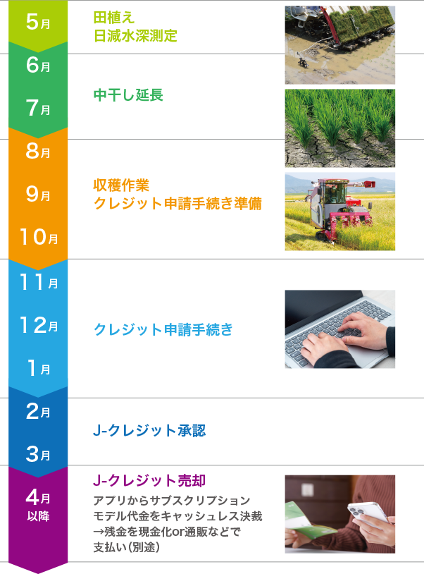 1年の動き